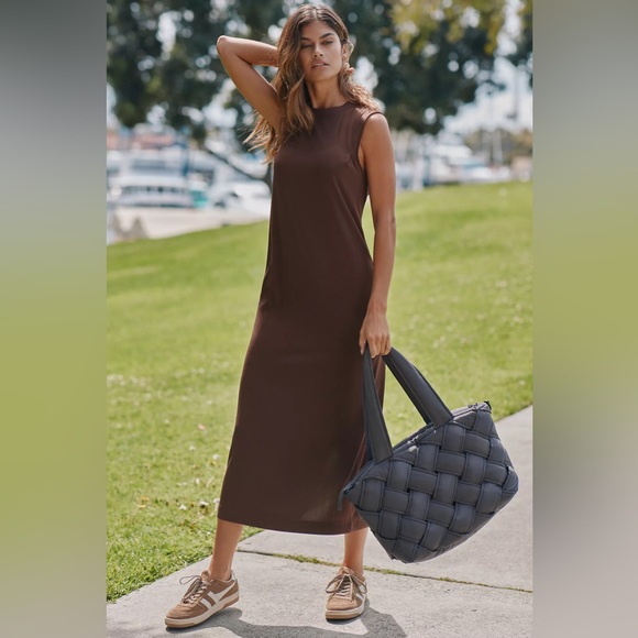 Anthropologie Varley Kayla Midi Dress XL - Picture 4 of 12